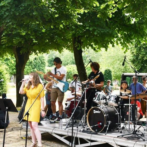 Fête de la musique au centre social l'Essentiel d'Halluin